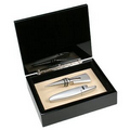 Two-in-One Corkscrew and Wine Stopper Gift Set
